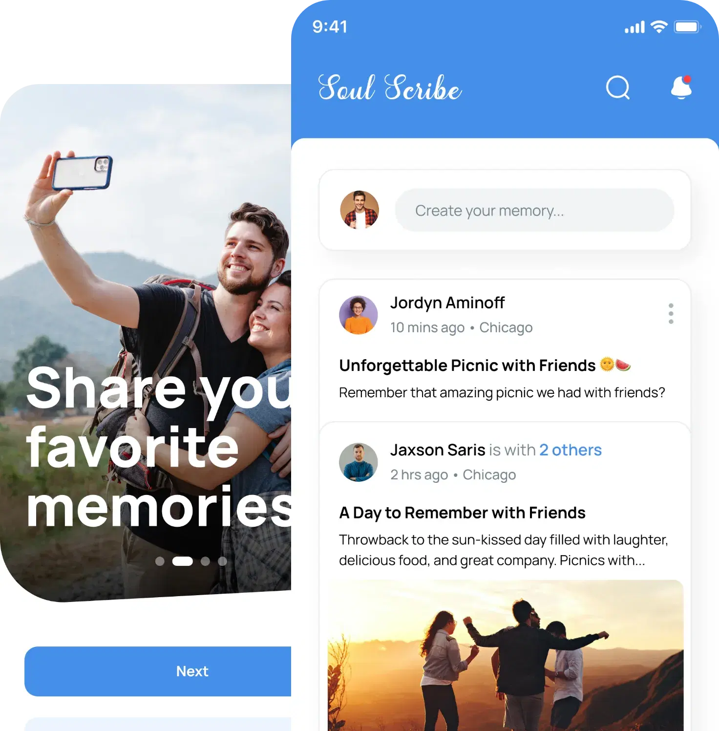 Soul Scribe Social Networking App